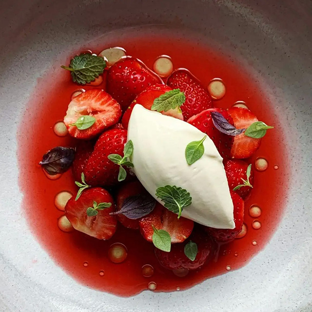dessert fraises gariguette